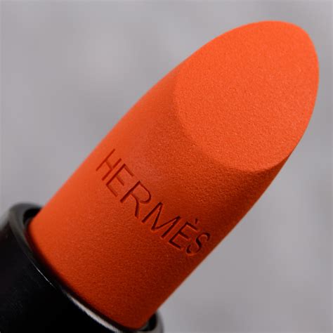 hermes orange brule lipstick|Hermes Orange Boite (33) Rouge Matte Lipstick Review.